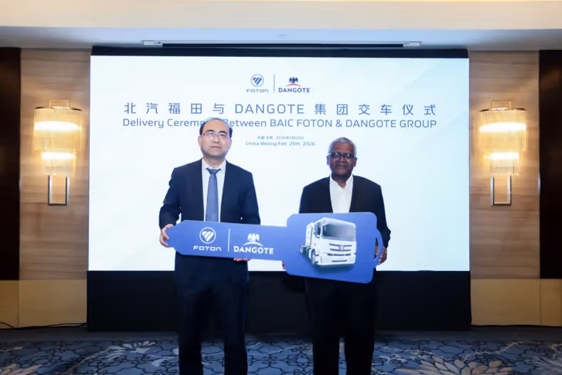 Dangote Expands CNG Fleet With 1,000+ Foton Trucks in Logistics Overhaul