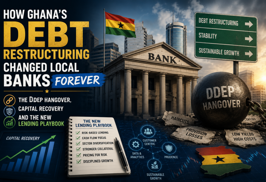 How Ghana's Debt Restructuring Changed Local Banks Forever — The DDEP Hangover, Capital Recovery and the New Lending Playbook