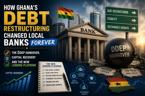 How Ghana's Debt Restructuring Changed Local Banks Forever — The DDEP Hangover, Capital Recovery and the New Lending Playbook