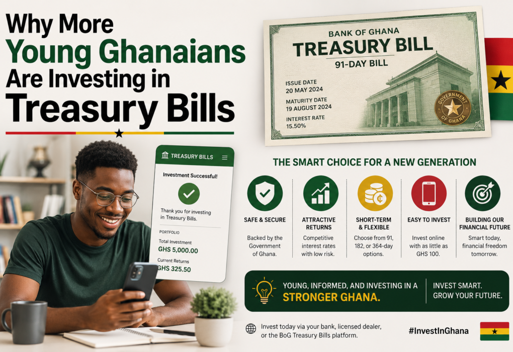 Why More Young Ghanaians Are Investing in Treasury Bills — The Digital Access, Economic Caution and the Reality of the Gen Z Non-Investor