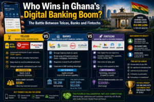 Who Wins in Ghana's Digital Banking Boom? The Battle Between Telcos, Banks and Fintechs