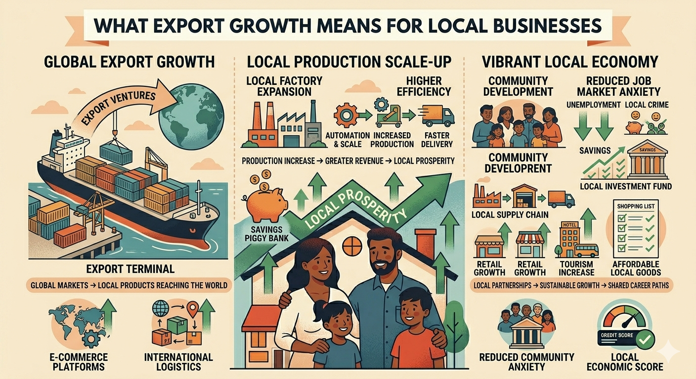 What Export Growth Means for Local Businesses