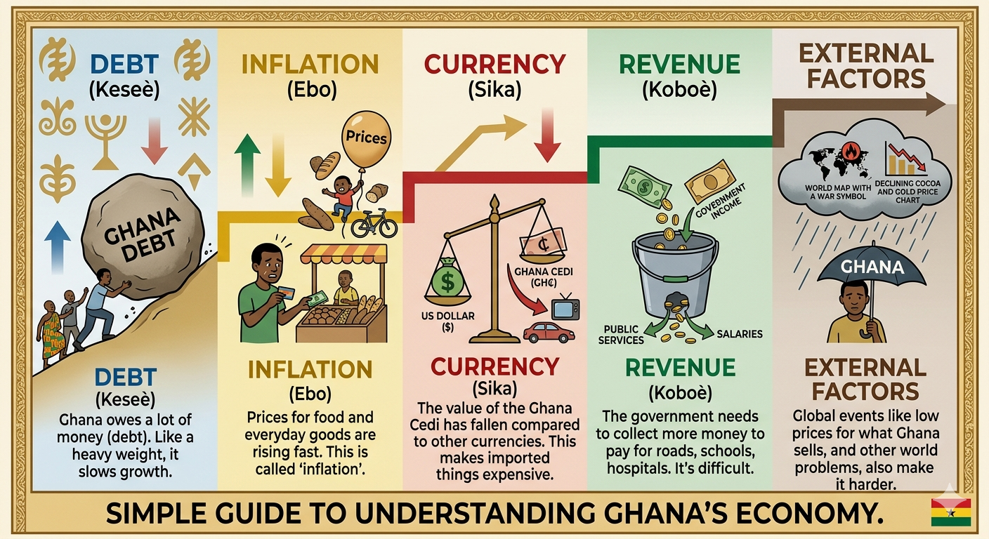 Ghana’s Economic Challenges Explained Simply