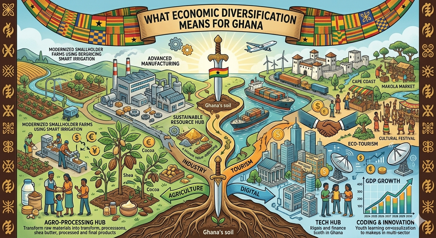 What Economic Diversification Means for Ghana