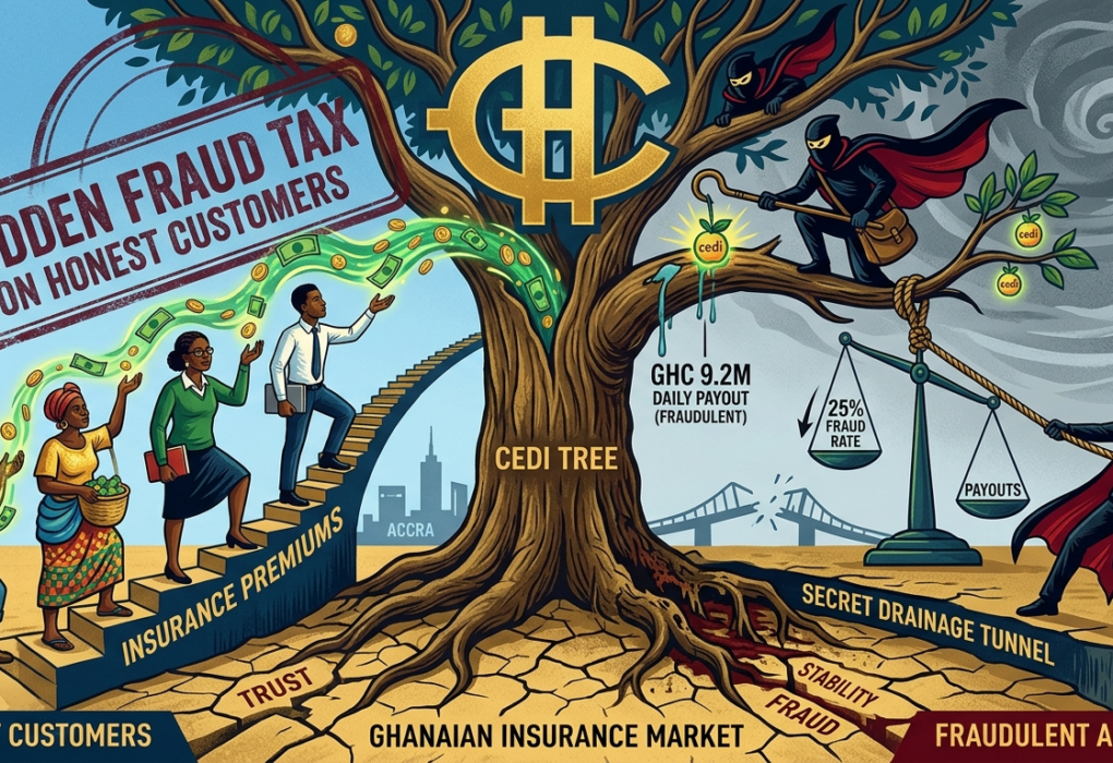 How Insurance Fraud Affects Premiums in Ghana — The GH¢9.2m Daily Payout, the 25% Fraudulent Claim Rate, and the Hidden Tax on Honest Customers