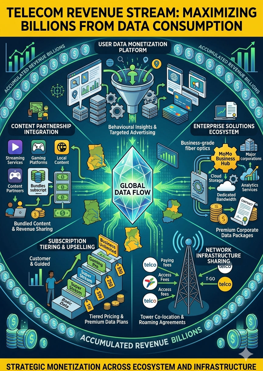 How Telecom Companies Make Billions From Data Consumption