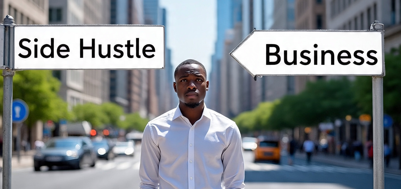 The Difference Between Hustling and Building a Business in Ghana